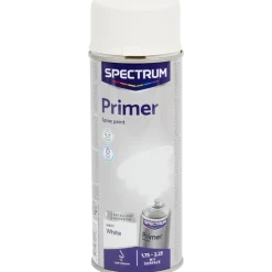 Spectrum primer spuitverf mat wit Wit 400 ml | Action NL