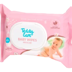 Teddy Care babydoekjes Regular 90 Stuks | Action NL