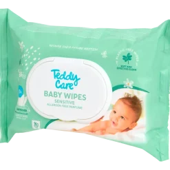 Teddy Care babydoekjes Sensitive 90 Stuks | Action NL