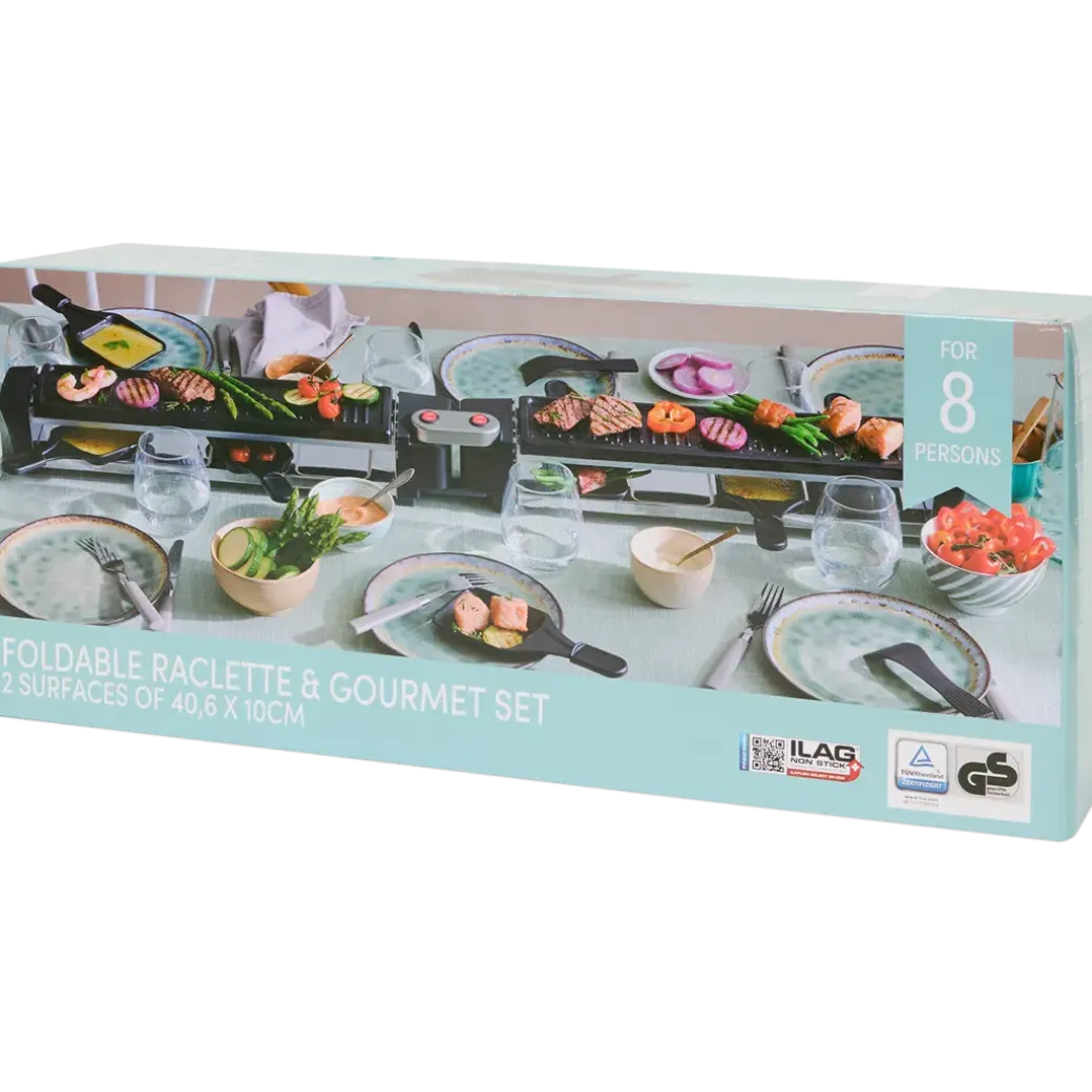 Uitklapbare raclette/gourmet | Action NL