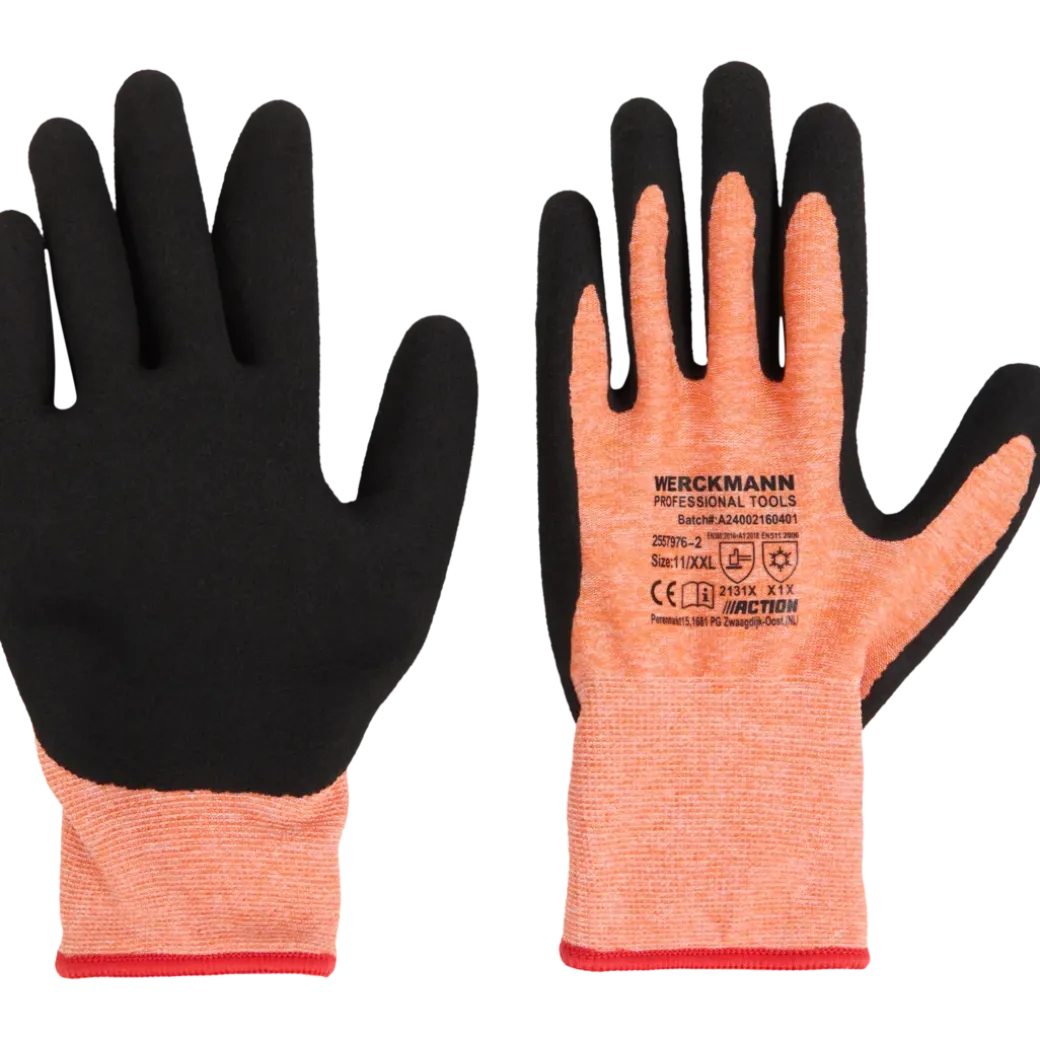 Werckmann thermo-werkhandschoenen Latex | Action NL